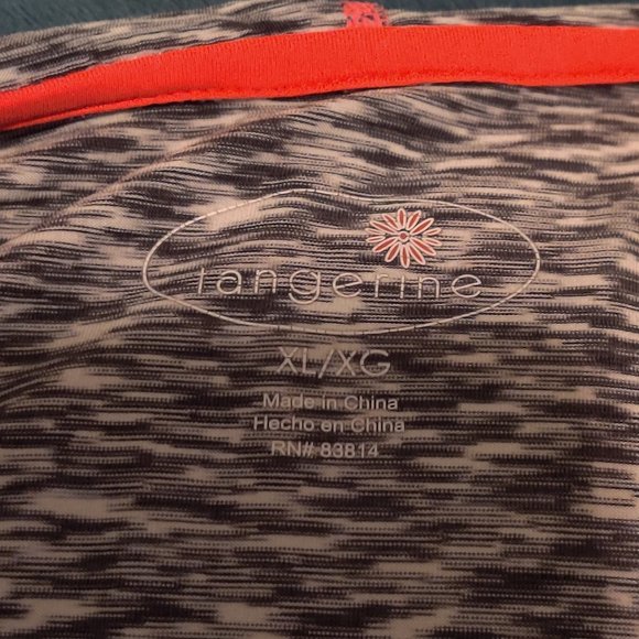 Black and White Athletic Long Sleeve Hooded Shirt - Picture 9 of 10